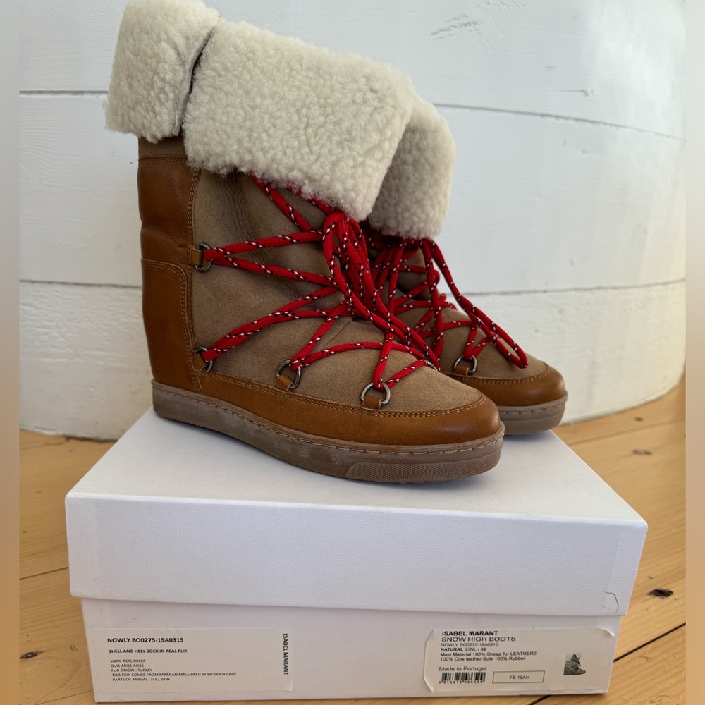 Isabel Marant Snow High Boots New with Box 38